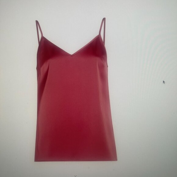 If Only Studio Satin Tank Size L Winter Rose - Picture 3 of 3